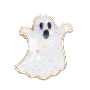 Glittery Ghost Pin