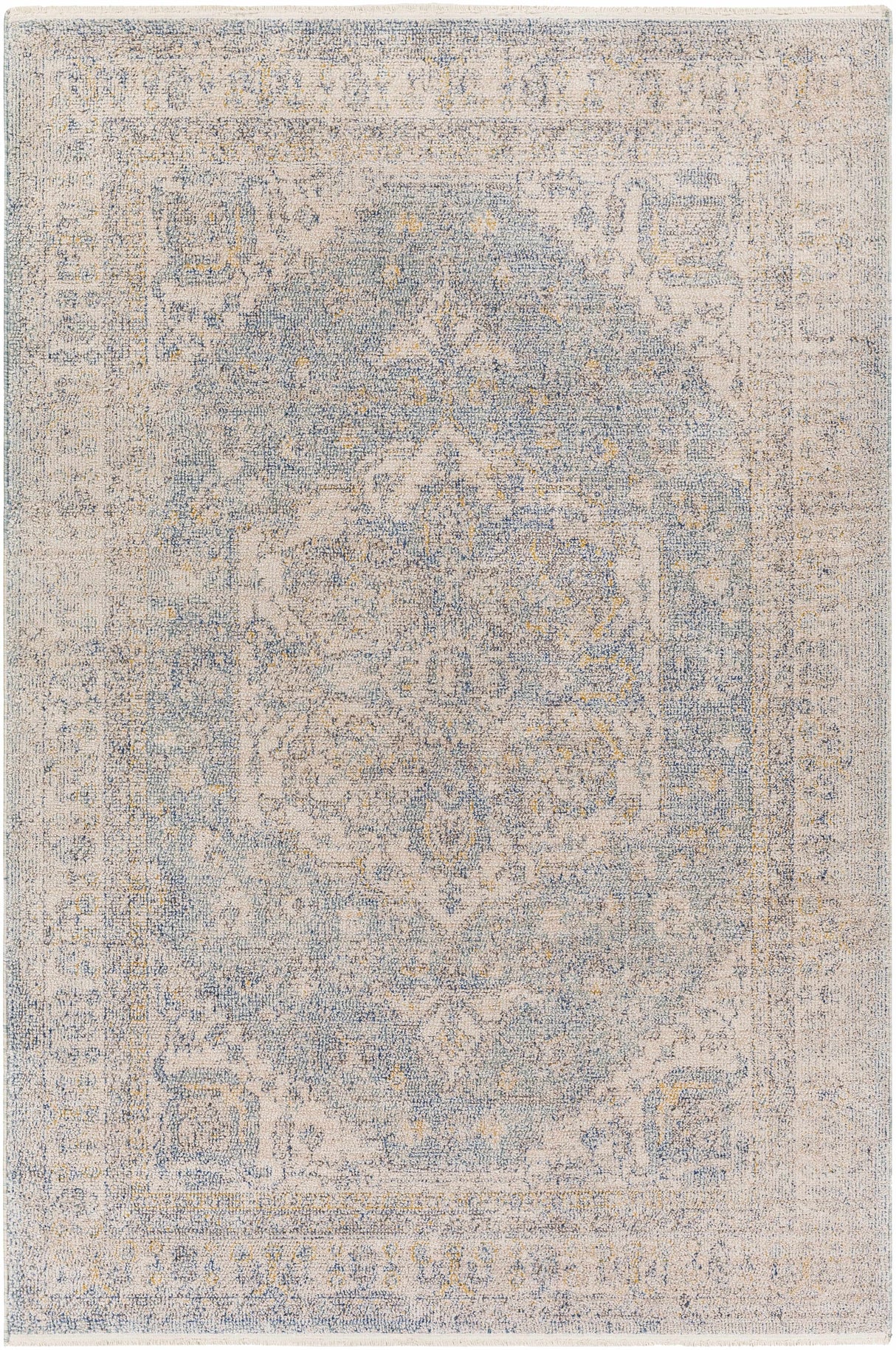 Tusa Blue Area Rug - Clearance