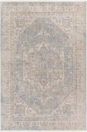 Tusa Blue Area Rug - Clearance