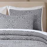 Enzy Medium Weight Floral Matelasse 3 Piece Bedspread Pillow Sham Set - Bedspread by Superior Brand