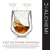 Alchemi double-walled aerating tumbler viski®