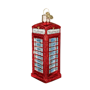 Old World Christmas English Phonebooth