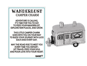 Wanderlust Camper Charm - A Charm for Adventurous Spirits