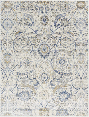 Georgiana Blue & Beige Oushak Rug