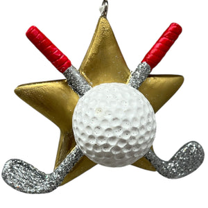Golf Star Ornament