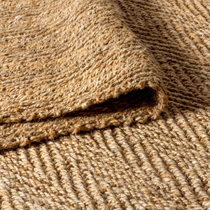 Espina Hand Woven Herringbone Chunky Jute Area Rug - Tuesday Morning - Area Rugs