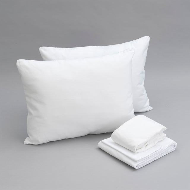 Essentials-bedding-bundle-king:-pillows,-sheet-set,-mattress-protector-Bed-Sheets