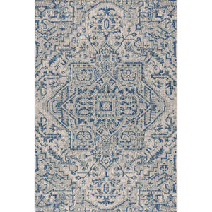 Estrella Bohemian Medallion Textured Weave Indoor/Outdoor Area Rug - Tuesday Morning - Area Rugs