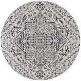 Estrella Bohemian Medallion Textured Weave Indoor/Outdoor Round Area Rug - Tuesday Morning - Area Rugs