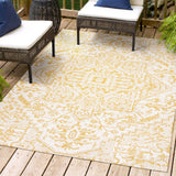 Estrella Bohemian Medallion Weave Indoor/Outdoor Area Rug - Tuesday Morning - Area Rugs
