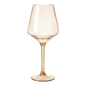 Saint Tropez Acrylic Stemmed Wine Glassware, Set of 2