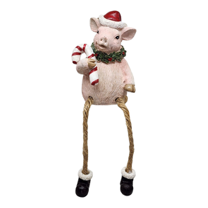 Farm Animal Shelf Sitter - Pig