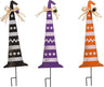 Witch Hat Lawn Stake Orange