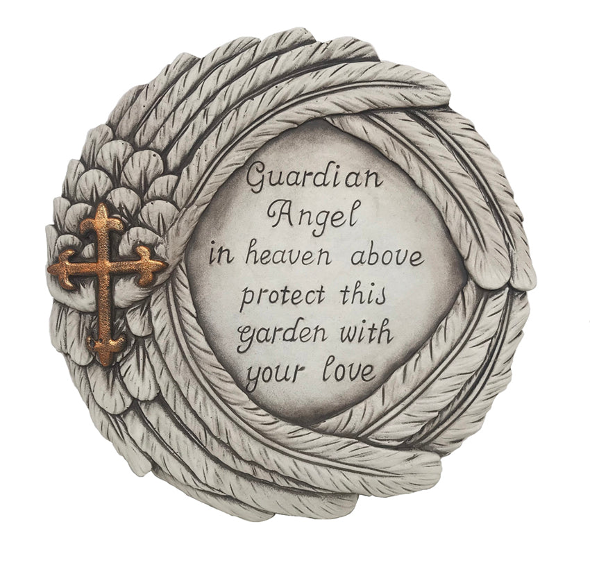 Guardian Angel Garden Stone
