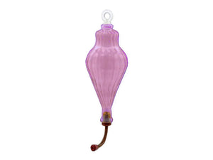Hummingbird Feeder - Organic Luster Ribbed - Purple