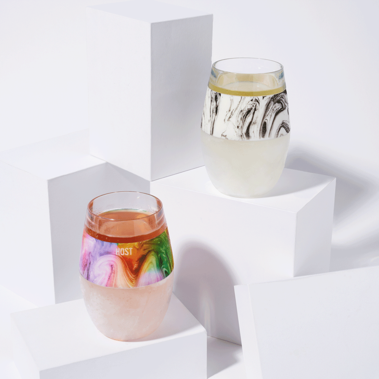 Wine freeze™ in black swirl single by host®