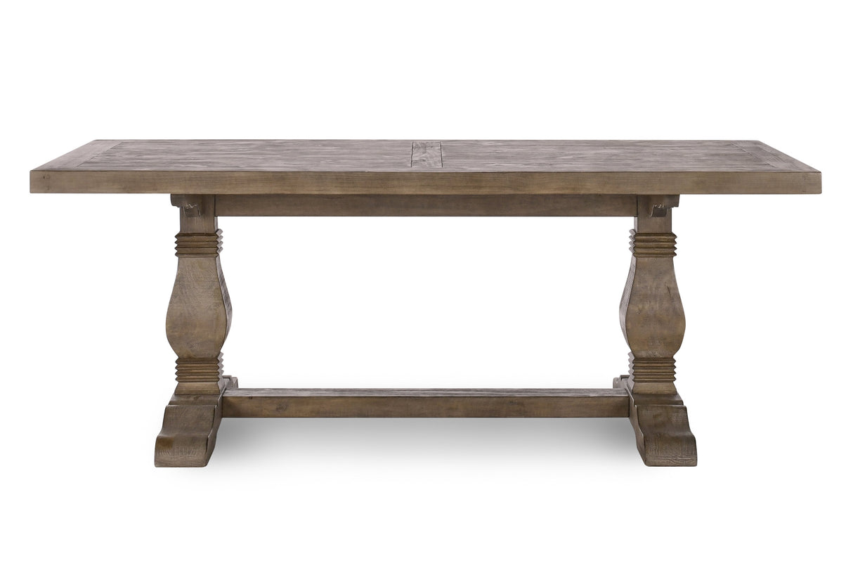 Auraeons Rectangular Dining Table with Trestle Base