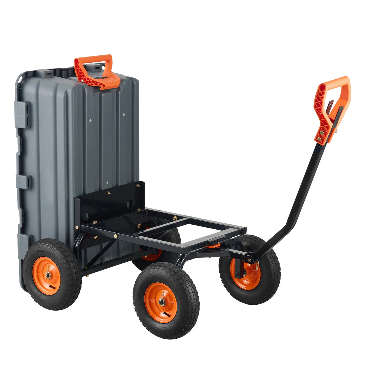 Dump Cart with Poly Body and Steel Frame
