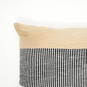 Handcrafted Abstract Woven Pillow