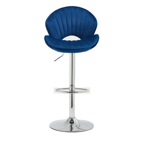 Bar Stools Set of 2 - Adjustable Barstools with Back and Footrest