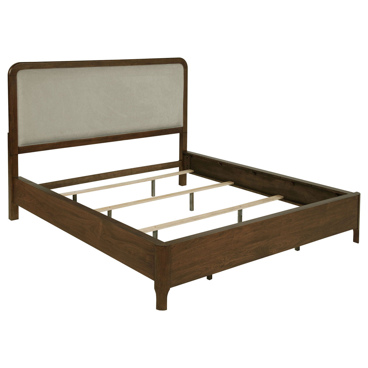 Maderia 4-piece California King Bedroom Set Walnut