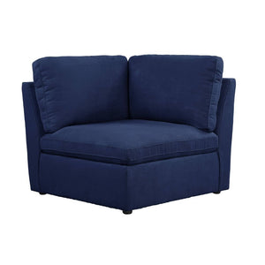 Crosby - Modular Wedge - Blue Fabric