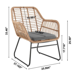 Antibes - 4 Piece Outdoor Conversation Set