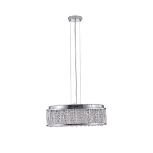 Modern Crystal Chandelier - 19 Inches