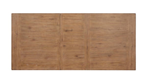 Kingston - Extendable Trestle Dining Table - Whisper White And Cerused Nutmeg