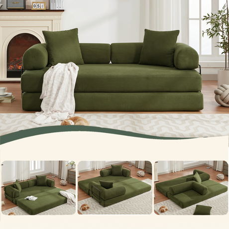 Isabel Corduroy Modular Sleeper Sofa
