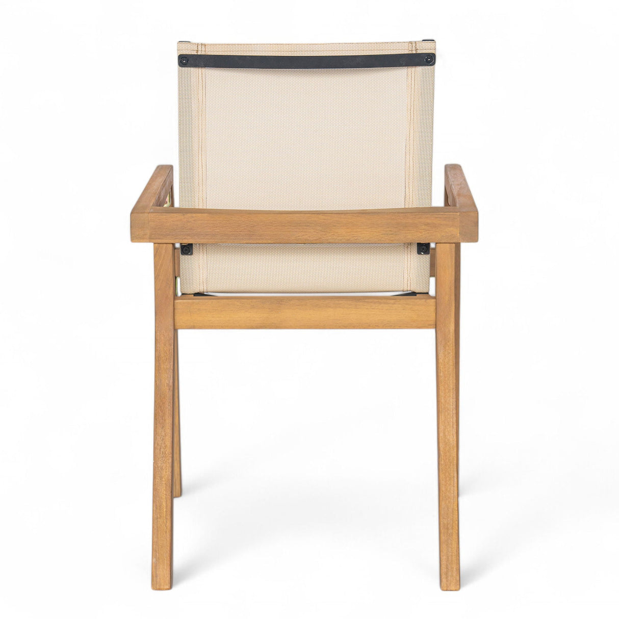 Belfast - Dining Chair With Acacia Wood Frame And Seating (Set of 2)