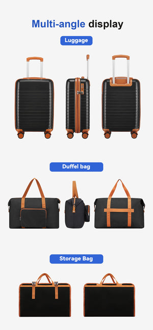 5-Piece Hardside Luggage Set