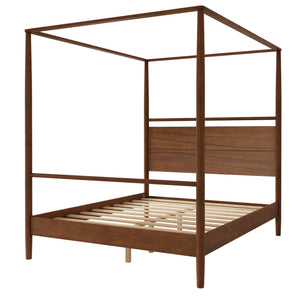 Canopy Bed Frame With 4 Posters