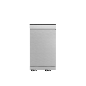 Storage Cabinet Stainless Steel Outdoor Kitchen Islands Left Open