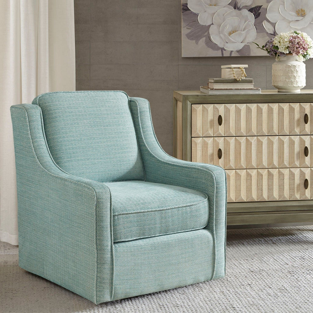 Swivel Chair With 360 Degree Rotation