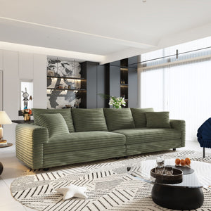 Modern Comfy Upholstered Sofa Cloud Couch & Deep Seat Couches