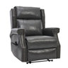 Manual Recliner Chair  With Heavy Duty Motion Mechanism, 8 Vibrating Nodes And 3 Massage Modes For Living Room