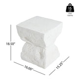 Cleo Outdoor Patio Modern Minimalist MGO Side Table