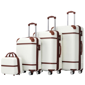 Hardshell Luggage Sets 4 Pieces 20" / 24" / 28" and Cosmetic Case