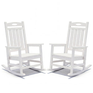 Outdoor Rocking Chair Set of 2