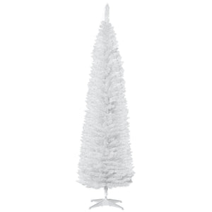 HOMCOM 7' Artificial Pencil Christmas Tree