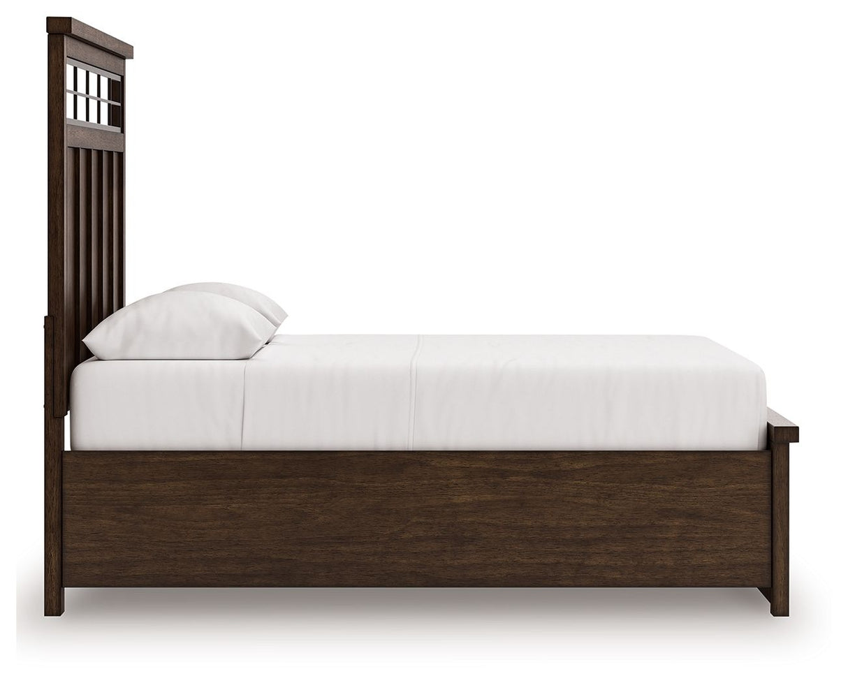 Taffenbrook - Panel Storage Bed
