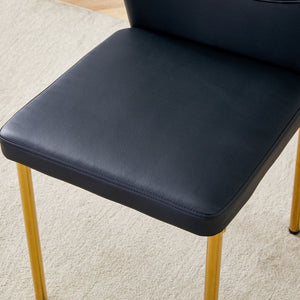 Luxury Simple Chair With Metal Leg
