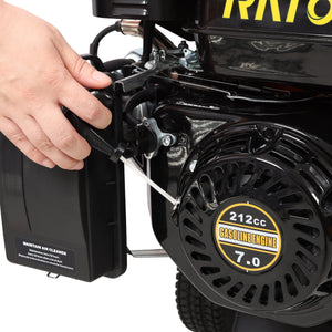 Wood Chipper Shredder Mulcher Heavy Duty 7 HP 212cc