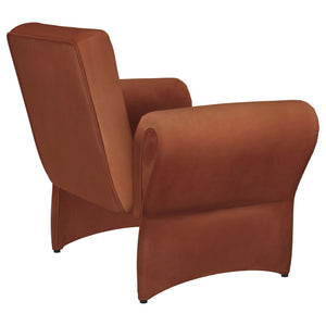 Whitney - Accent Armchair - Rusty Orange