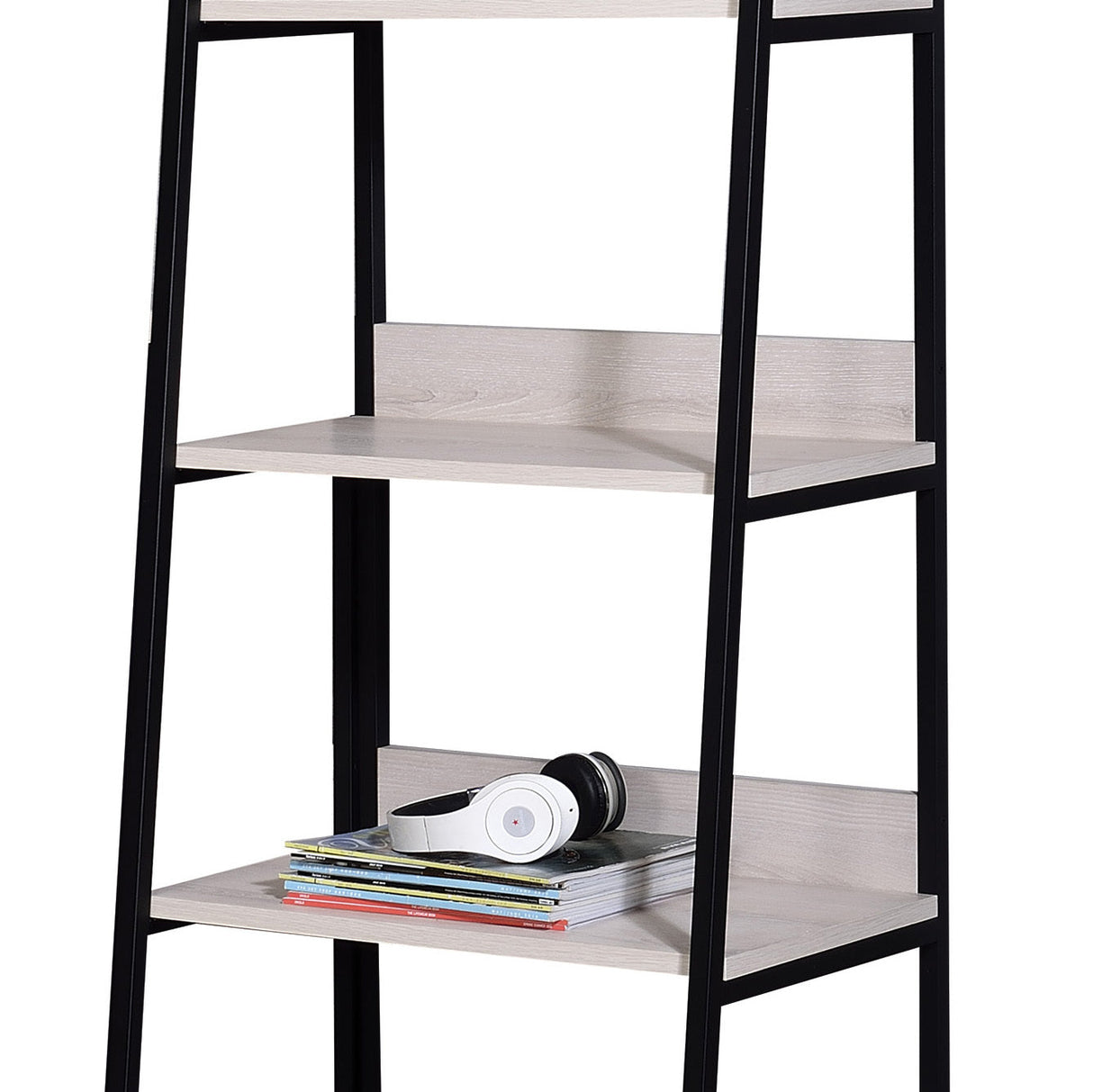 Wendral Natural & Black Finish 24"W Bookshelf