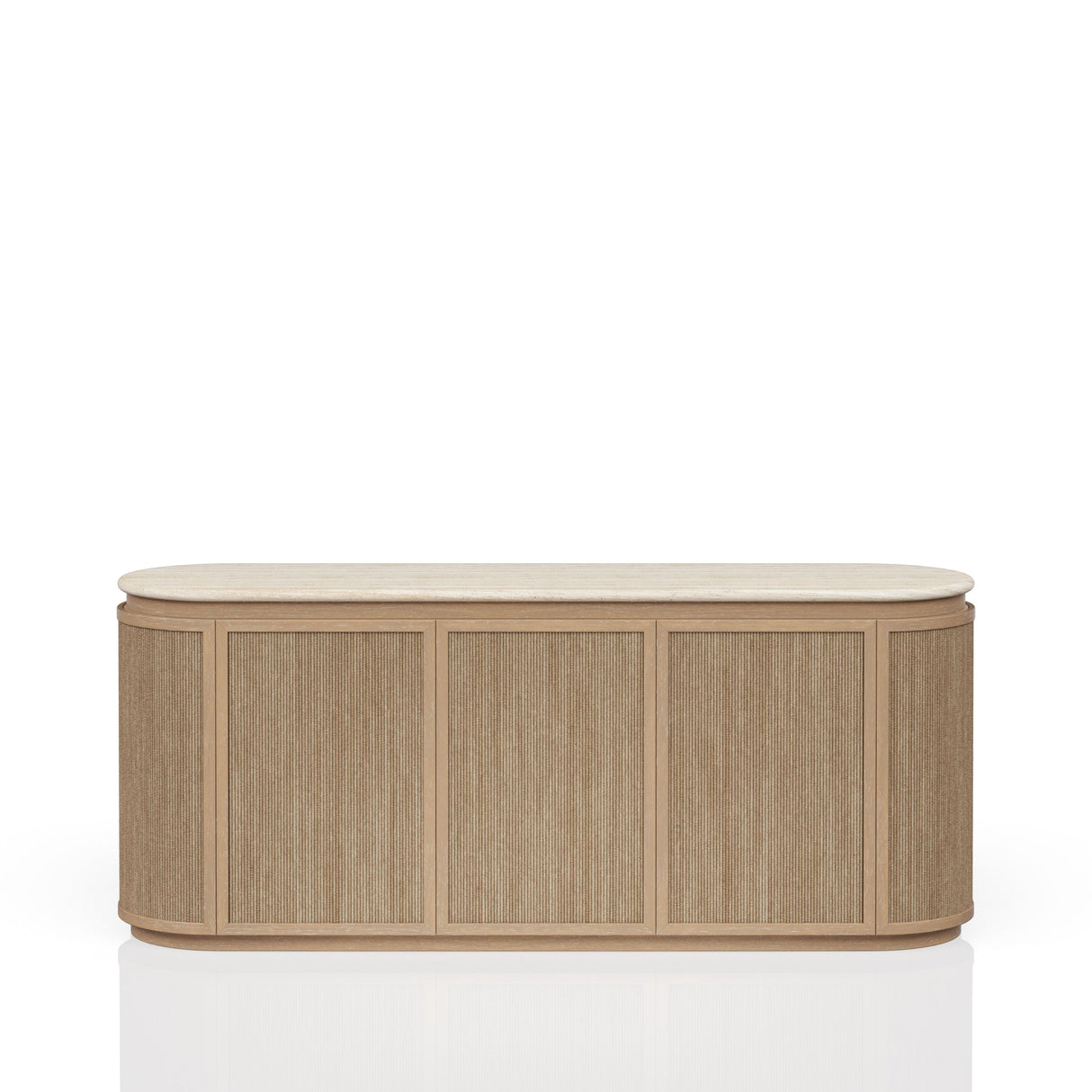 Stone Top and Rope Sideboard