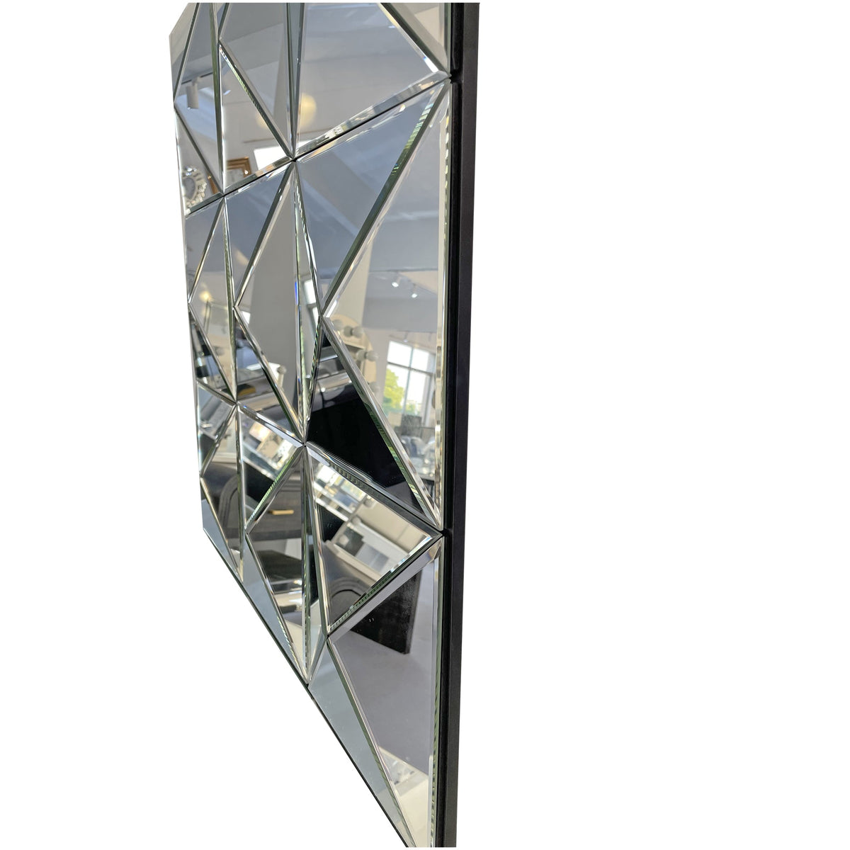 3D Mirror Wall Decor Beveled Glass Wall Mirror