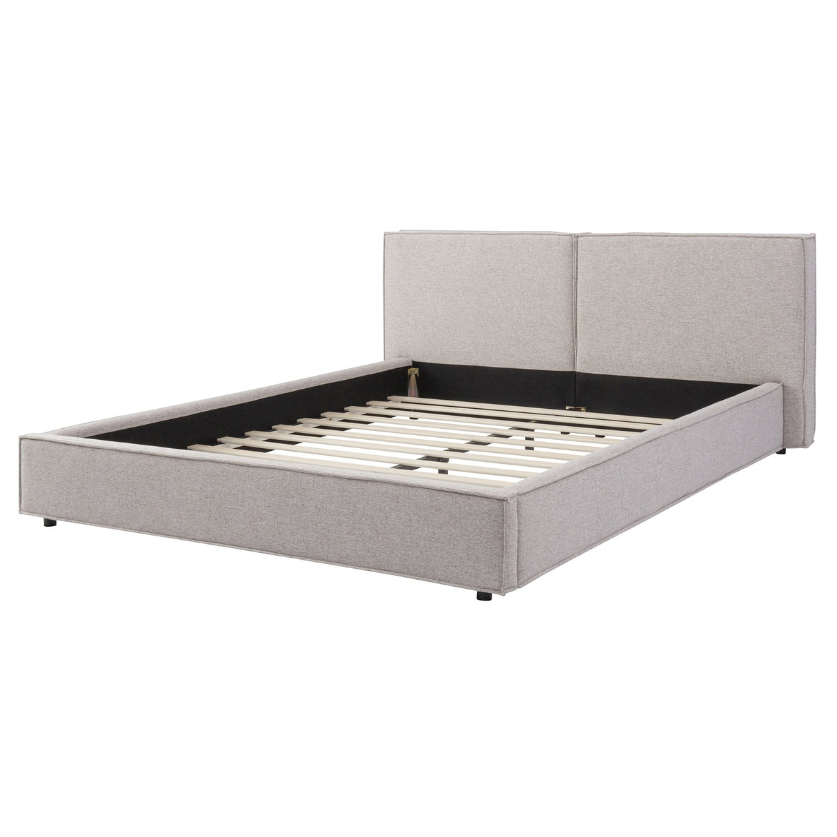 Modern Tufted Queen Size Upholstered Platform Bed Frame