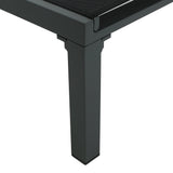 Westport Adjustable Outdoor Chaise Lounge Set of 2 Black Aluminum Frame